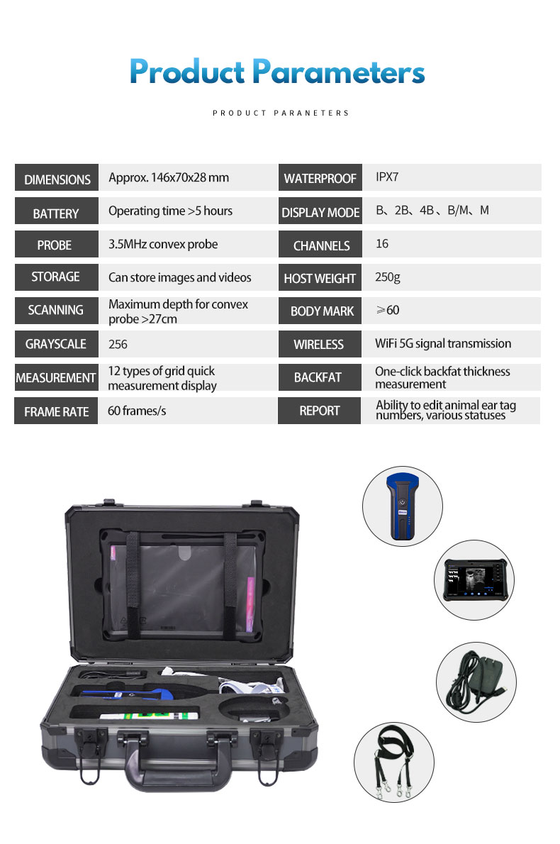 BXL-S101 Wireless veterinary ultrasound machine(图2)
