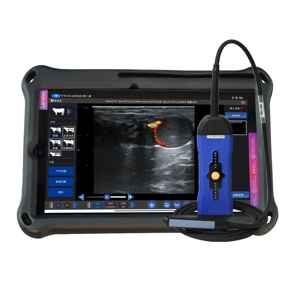 BXL-S300 Wireless HD Color Ultrasound for Cattle and Horse Rectal Exams, No Startup Delay